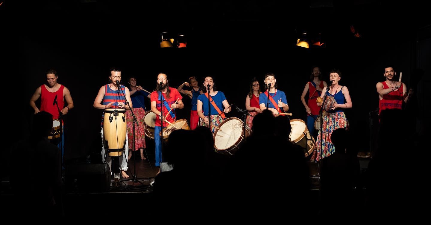 Gruppenfoto Maracatu Renascente